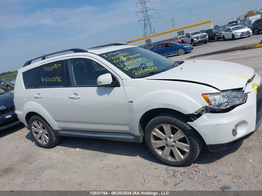 2012 Mitsubishi Outlander VIN: JA4JT5AXXCU600696 Lot: 12031764