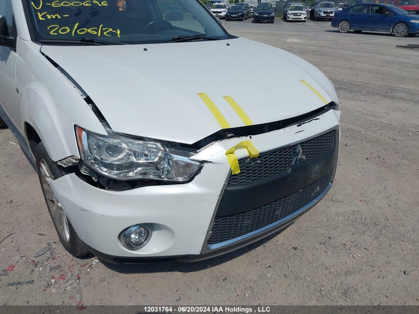 2012 Mitsubishi Outlander VIN: JA4JT5AXXCU600696 Lot: 12031764