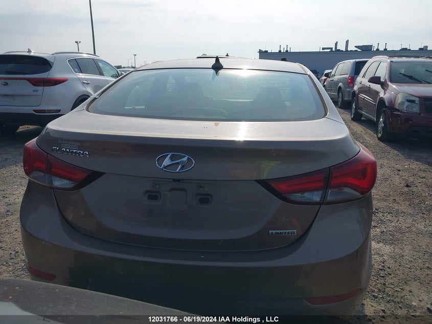 2014 Hyundai Elantra VIN: KMHDH4AH3EU188157 Lot: 12031766
