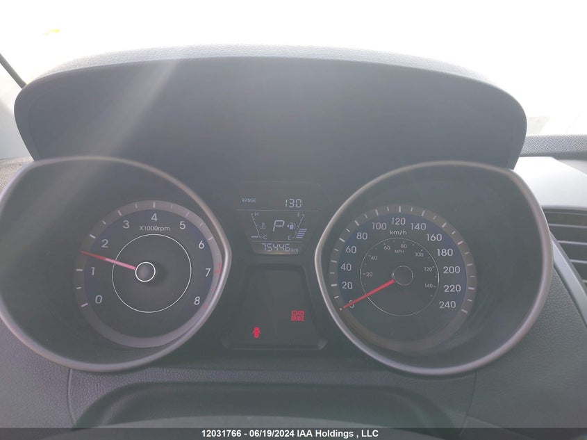 2014 Hyundai Elantra VIN: KMHDH4AH3EU188157 Lot: 12031766