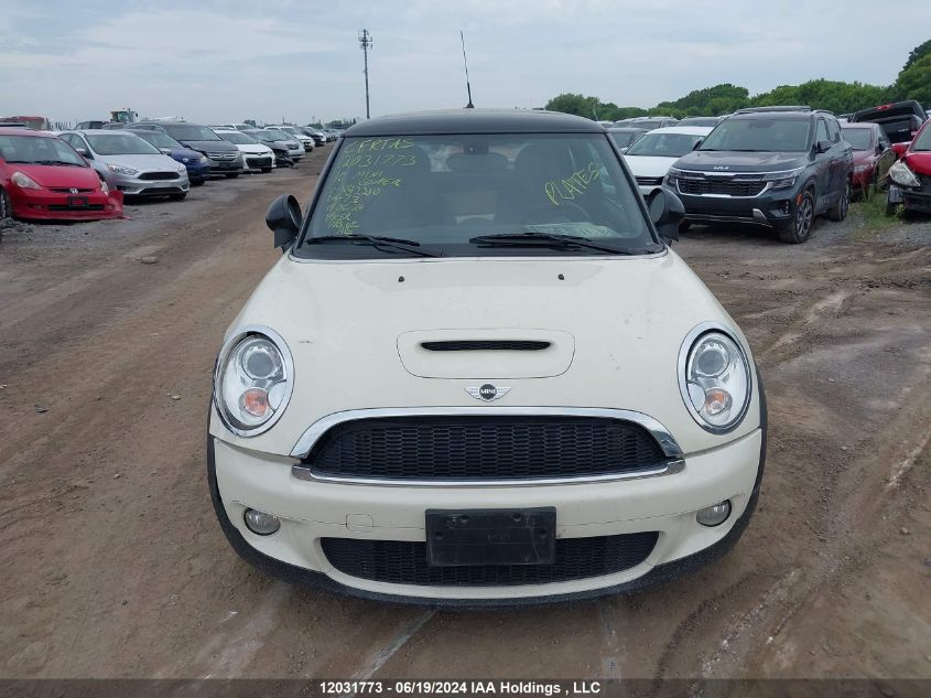 2010 Mini Cooper Hardtop VIN: WMWMF7C58ATX42210 Lot: 12031773