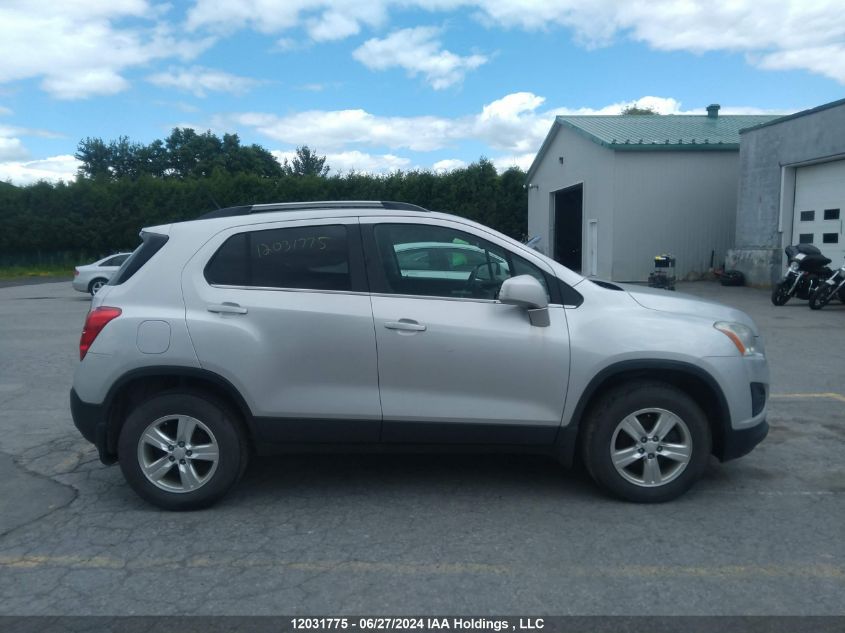 2014 Chevrolet Trax 1Lt VIN: 3GNCJPEB7EL140870 Lot: 12031775