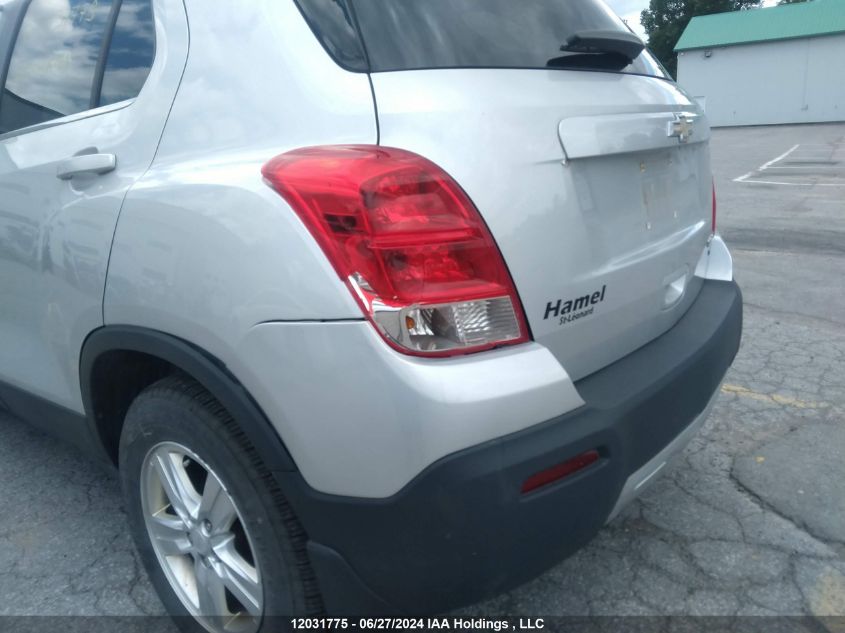 2014 Chevrolet Trax 1Lt VIN: 3GNCJPEB7EL140870 Lot: 12031775