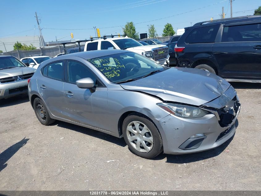 2016 Mazda Mazda3 VIN: 3MZBM1K78GM265394 Lot: 12031778