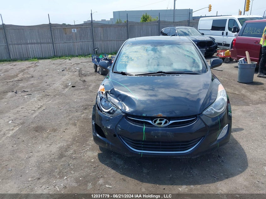 2013 Hyundai Elantra Gls VIN: 5NPDH4AE4DH178241 Lot: 12031779