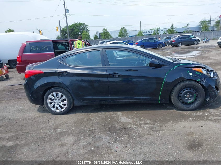 2013 Hyundai Elantra Gls VIN: 5NPDH4AE4DH178241 Lot: 12031779