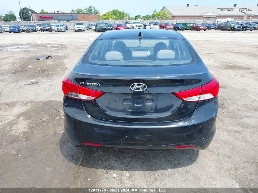 2013 Hyundai Elantra Gls VIN: 5NPDH4AE4DH178241 Lot: 12031779