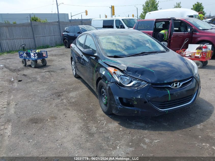 2013 Hyundai Elantra Gls VIN: 5NPDH4AE4DH178241 Lot: 12031779