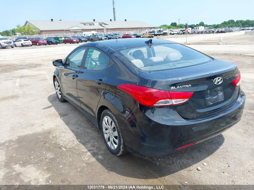 2013 Hyundai Elantra Gls VIN: 5NPDH4AE4DH178241 Lot: 12031779