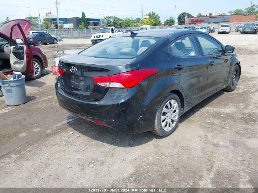 2013 Hyundai Elantra Gls VIN: 5NPDH4AE4DH178241 Lot: 12031779