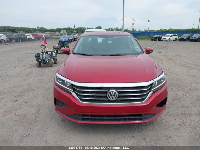 2021 Volkswagen Passat VIN: 1VWBA7A31MC010965 Lot: 12031786