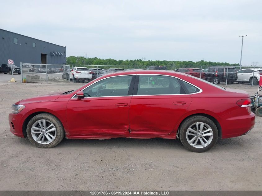 2021 Volkswagen Passat VIN: 1VWBA7A31MC010965 Lot: 12031786