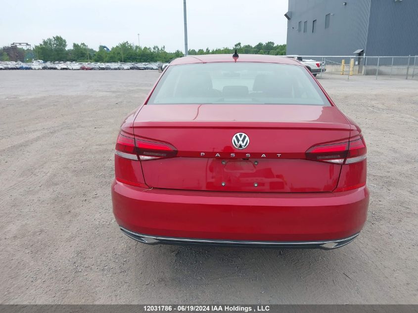 2021 Volkswagen Passat VIN: 1VWBA7A31MC010965 Lot: 12031786