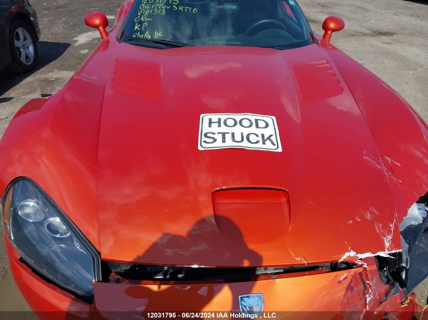 2006 Dodge Viper Srt10 VIN: 1B3JZ69Z46V101313 Lot: 12031795