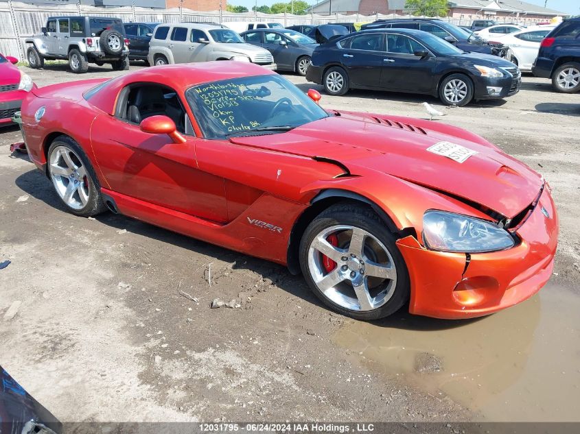 2006 Dodge Viper Srt10 VIN: 1B3JZ69Z46V101313 Lot: 12031795