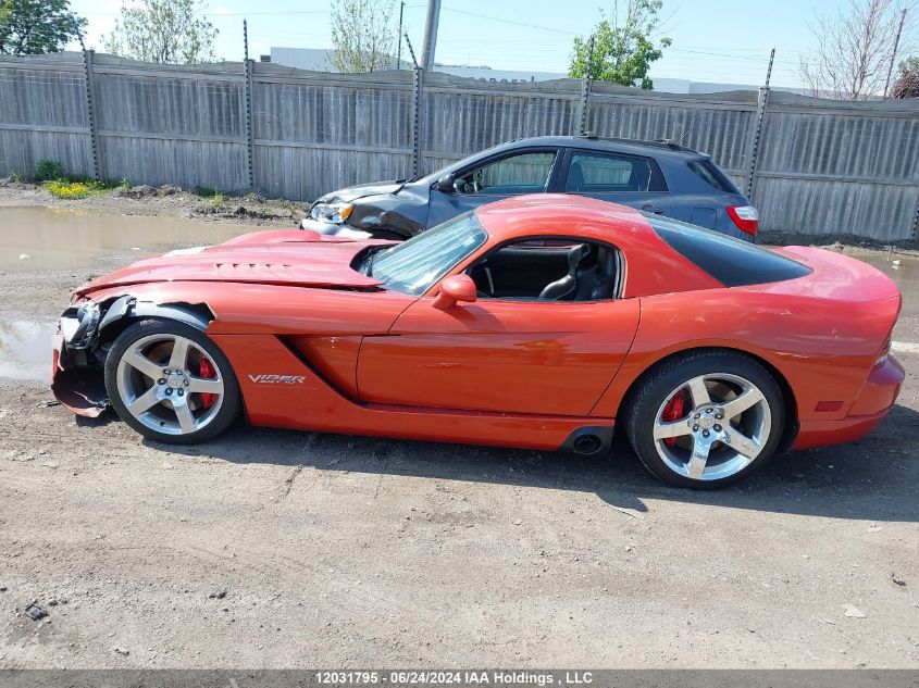 2006 Dodge Viper Srt10 VIN: 1B3JZ69Z46V101313 Lot: 12031795