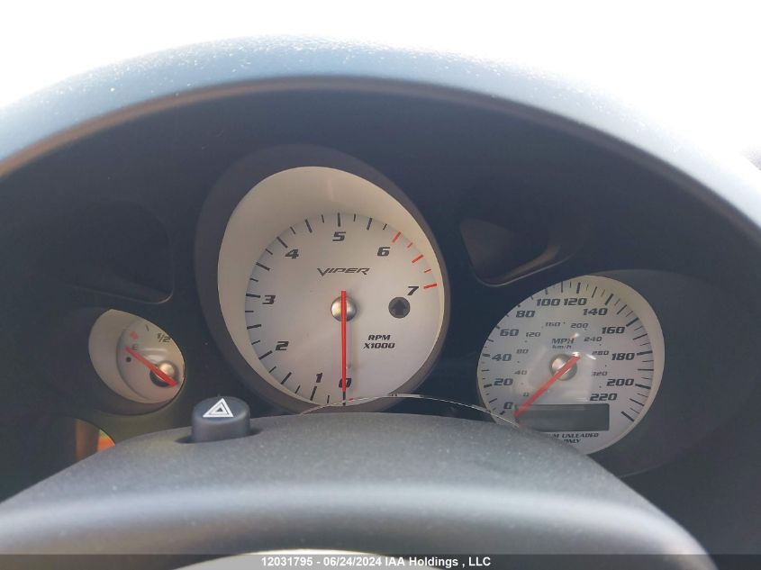 2006 Dodge Viper Srt10 VIN: 1B3JZ69Z46V101313 Lot: 12031795