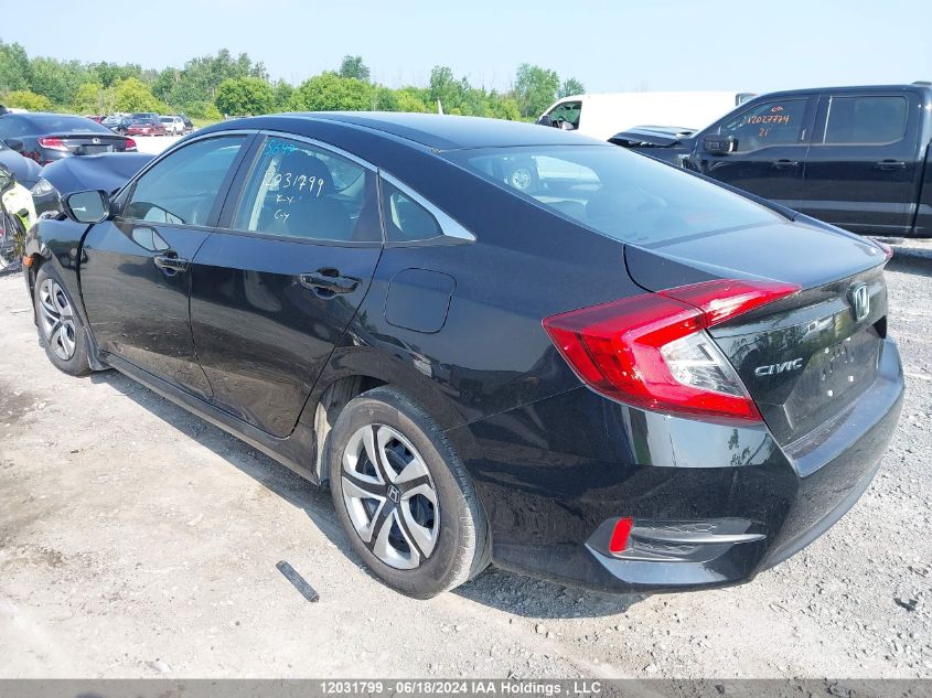 2018 Honda Civic VIN: 2HGFC2F50JH009103 Lot: 12031799