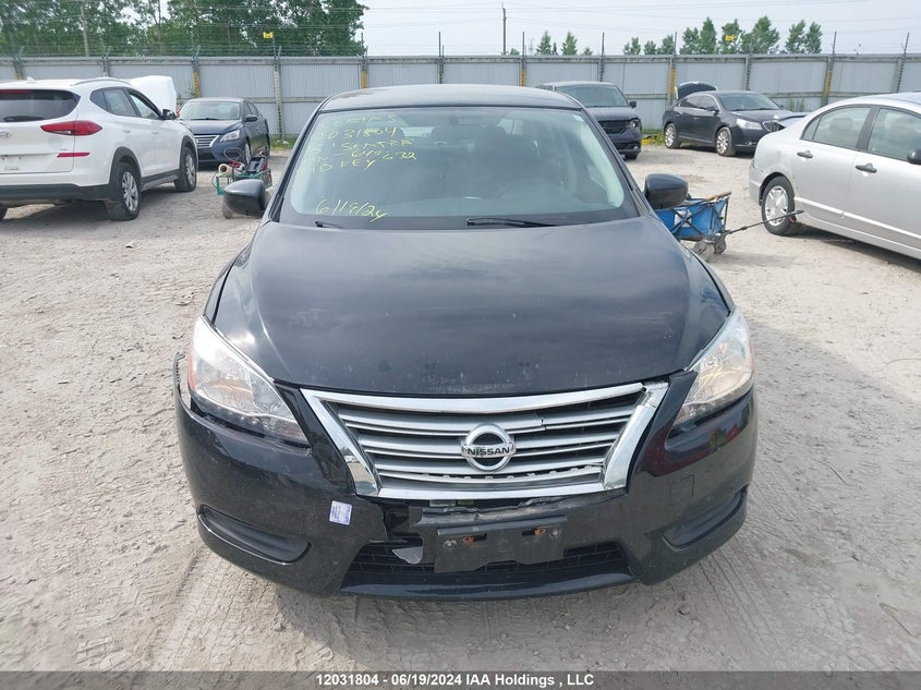 2015 Nissan Sentra S/Sv/Sr/Sl VIN: 3N1AB7AP1FL649632 Lot: 12031804
