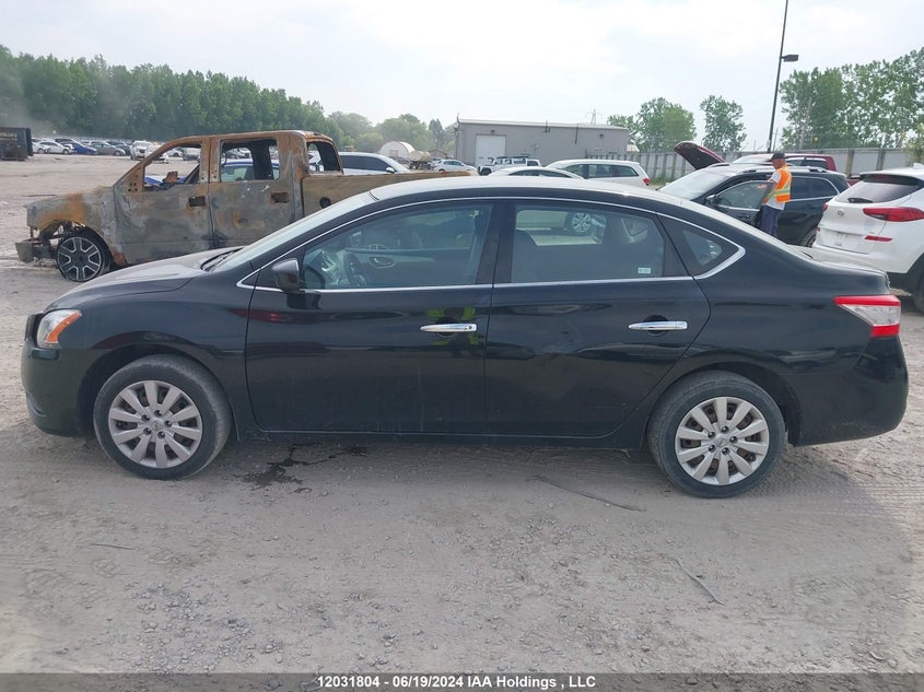 2015 Nissan Sentra S/Sv/Sr/Sl VIN: 3N1AB7AP1FL649632 Lot: 12031804