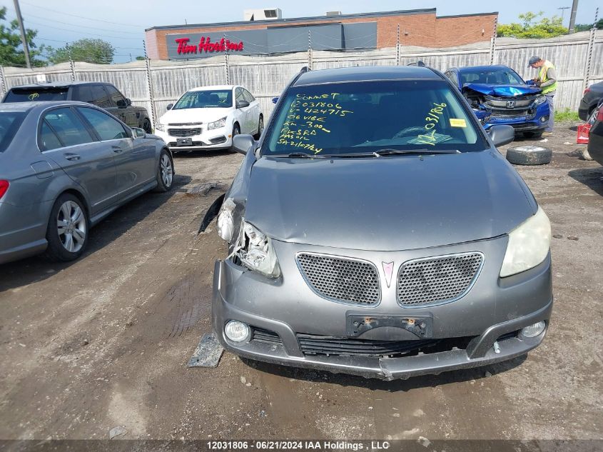 2006 Pontiac Vibe VIN: 5Y2SL65836Z424715 Lot: 12031806