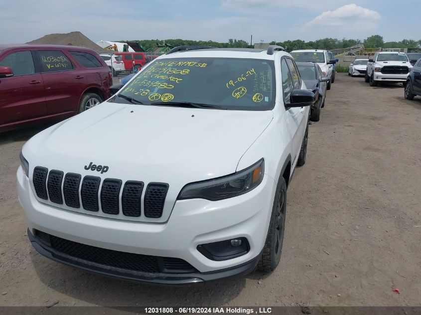 2022 Jeep Cherokee Latitude Lux VIN: 1C4PJMMX1ND534280 Lot: 12031808