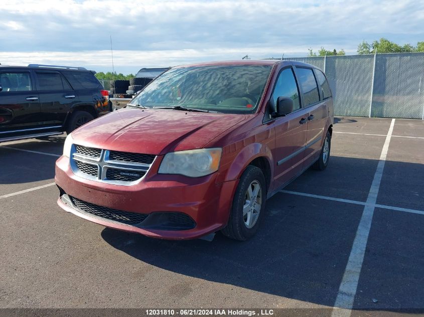 2011 Dodge Grand Caravan Se/Sxt VIN: 2D4RN4DG0BR600391 Lot: 12031810