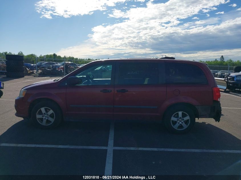2011 Dodge Grand Caravan Se/Sxt VIN: 2D4RN4DG0BR600391 Lot: 12031810