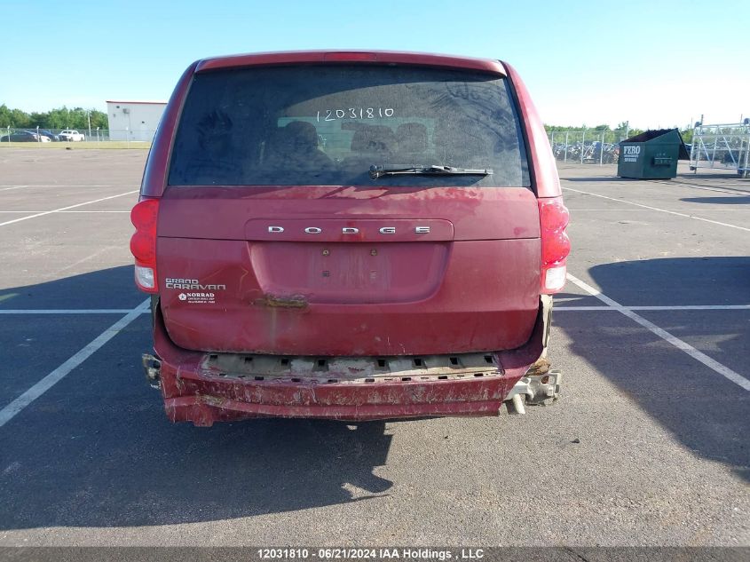 2011 Dodge Grand Caravan Se/Sxt VIN: 2D4RN4DG0BR600391 Lot: 12031810