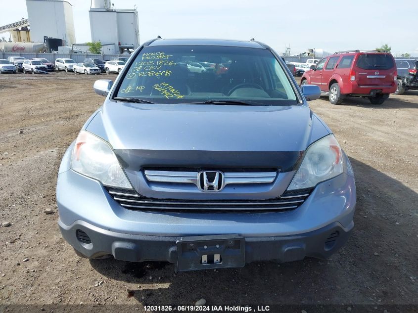 2008 Honda Cr-V Exl VIN: 5J6RE48758L808608 Lot: 12031826