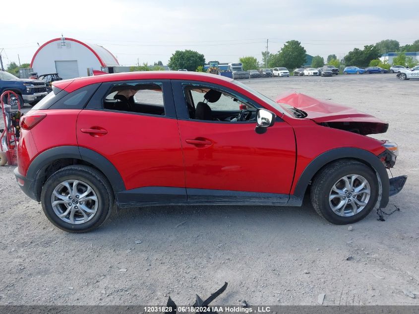 2022 Mazda Cx-3 VIN: JM1DKFC72N1601449 Lot: 12031828