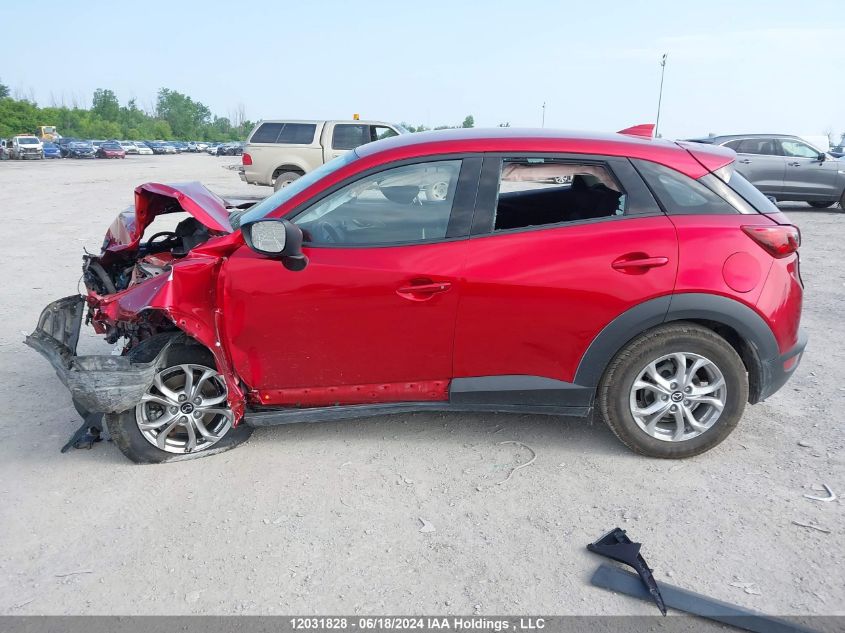 2022 Mazda Cx-3 VIN: JM1DKFC72N1601449 Lot: 12031828