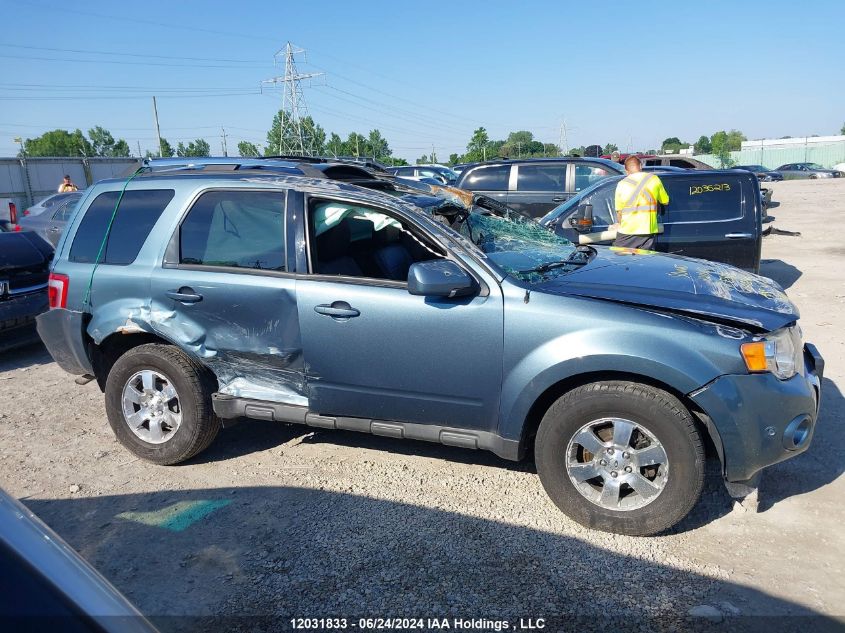 2012 Ford Escape Limited VIN: 1FMCU9E79CKA92483 Lot: 12031833