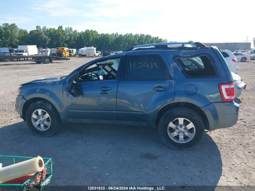 2012 Ford Escape Limited VIN: 1FMCU9E79CKA92483 Lot: 12031833