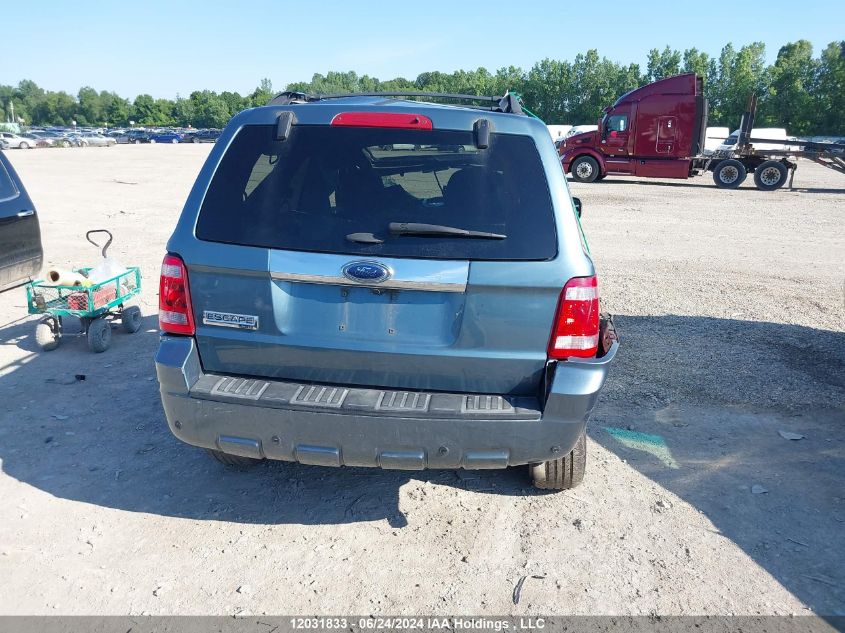2012 Ford Escape Limited VIN: 1FMCU9E79CKA92483 Lot: 12031833