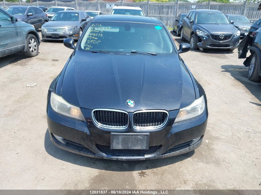 2011 BMW 3 Series VIN: WBAPG7G55BNN18273 Lot: 12031837