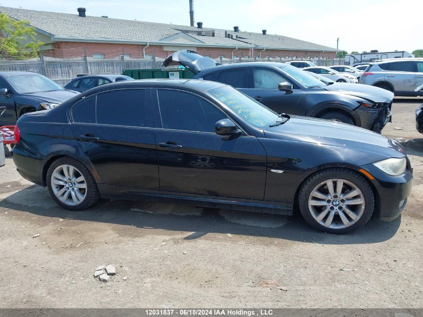 2011 BMW 3 Series VIN: WBAPG7G55BNN18273 Lot: 12031837