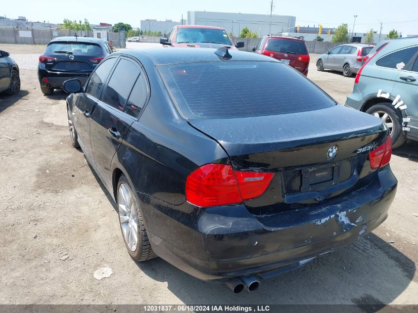 2011 BMW 3 Series VIN: WBAPG7G55BNN18273 Lot: 12031837