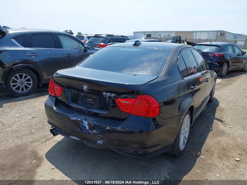 2011 BMW 3 Series VIN: WBAPG7G55BNN18273 Lot: 12031837