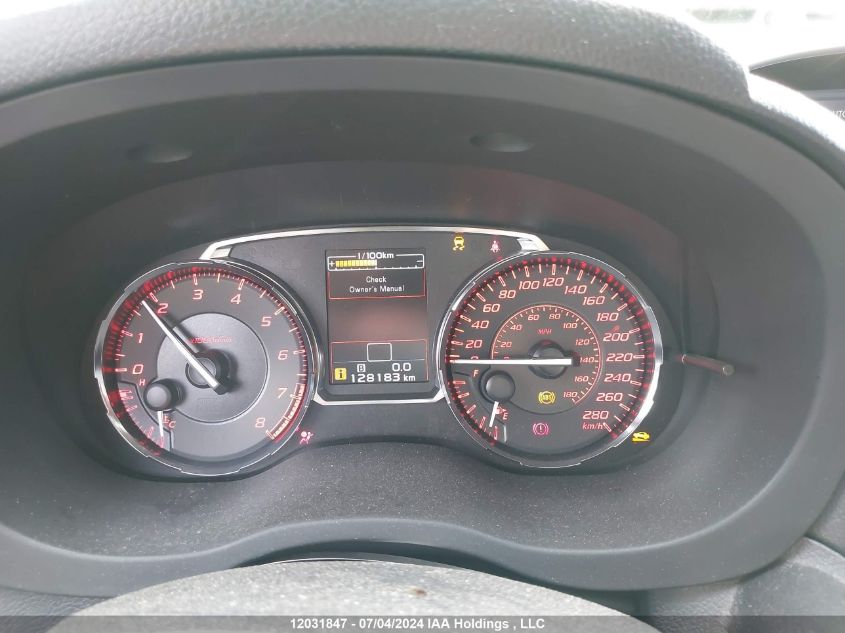 2017 Subaru Wrx VIN: JF1VA1L66H9839978 Lot: 12031847