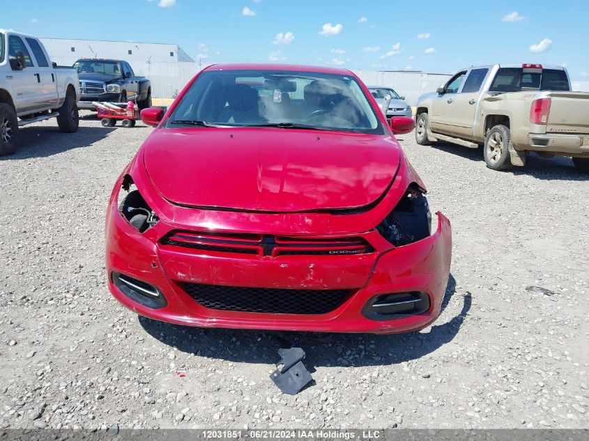 2013 Dodge Dart Sxt/Rallye VIN: 1C3CDFBA6DD220787 Lot: 12031851