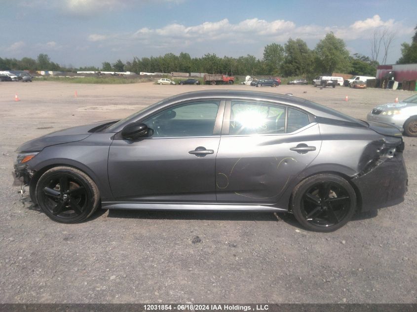 2022 Nissan Sentra VIN: 3N1AB8DV5NY236615 Lot: 12031854