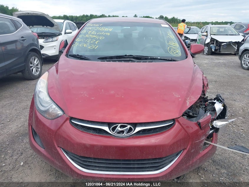 2013 Hyundai Elantra VIN: 5NPDH4AE1DH329410 Lot: 12031864