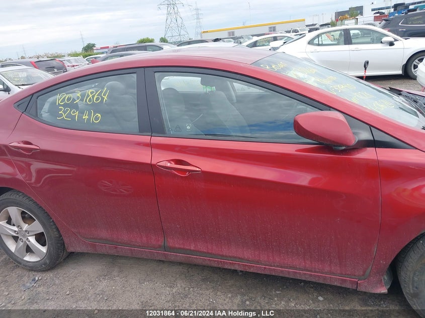 2013 Hyundai Elantra VIN: 5NPDH4AE1DH329410 Lot: 12031864