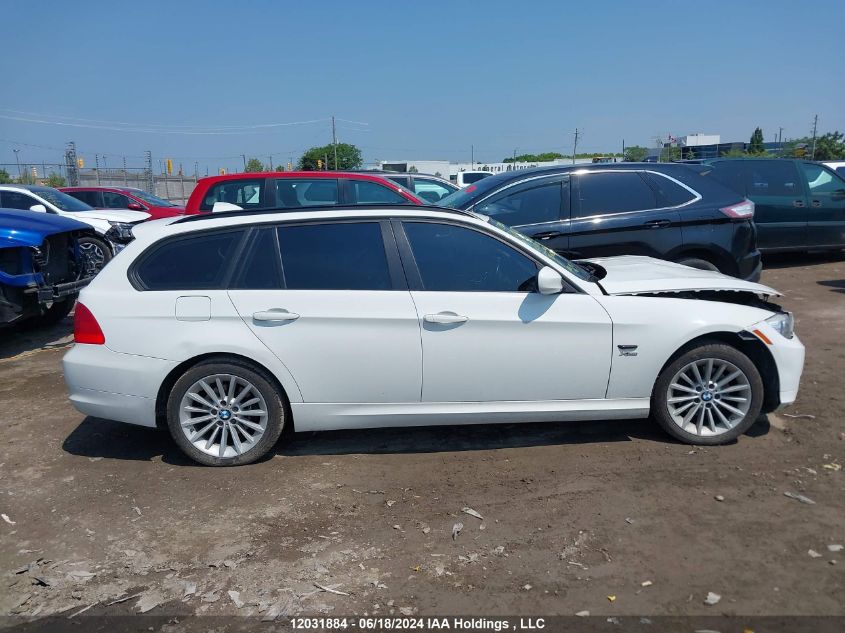 2011 BMW 3 Series VIN: WBAUU3C55BA541733 Lot: 12031884