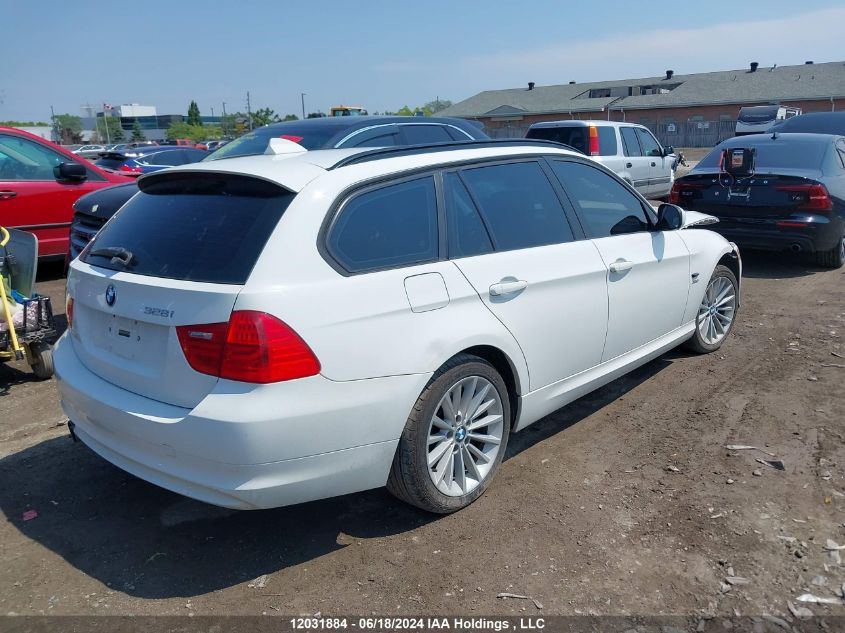 2011 BMW 3 Series VIN: WBAUU3C55BA541733 Lot: 12031884