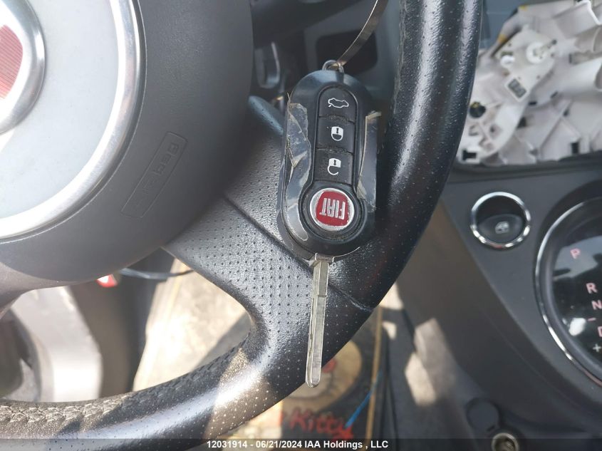 2016 Fiat 500 Sport VIN: 3C3CFFBR0GT120649 Lot: 12031914