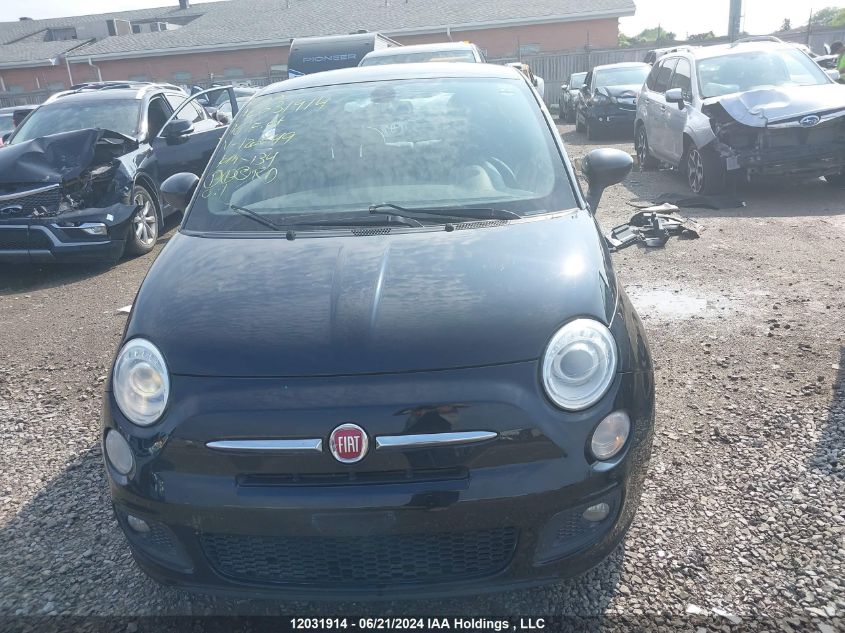 2016 Fiat 500 Sport VIN: 3C3CFFBR0GT120649 Lot: 12031914