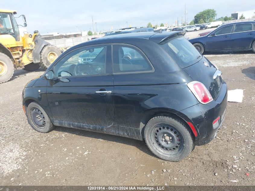 2016 Fiat 500 Sport VIN: 3C3CFFBR0GT120649 Lot: 12031914