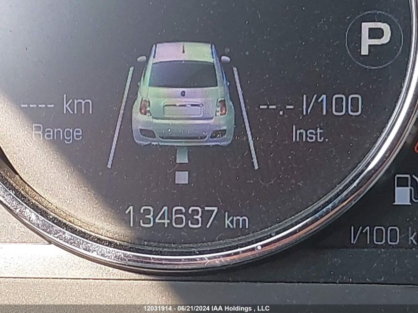 2016 Fiat 500 Sport VIN: 3C3CFFBR0GT120649 Lot: 12031914